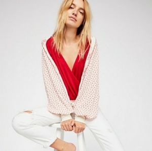 FREE PEOPLE Auxton Thermal Red